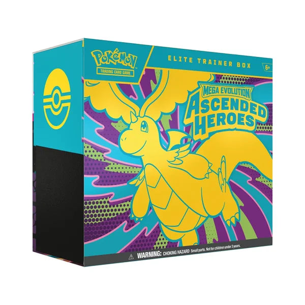 Pokemon Ascended heroes Elite trainer box