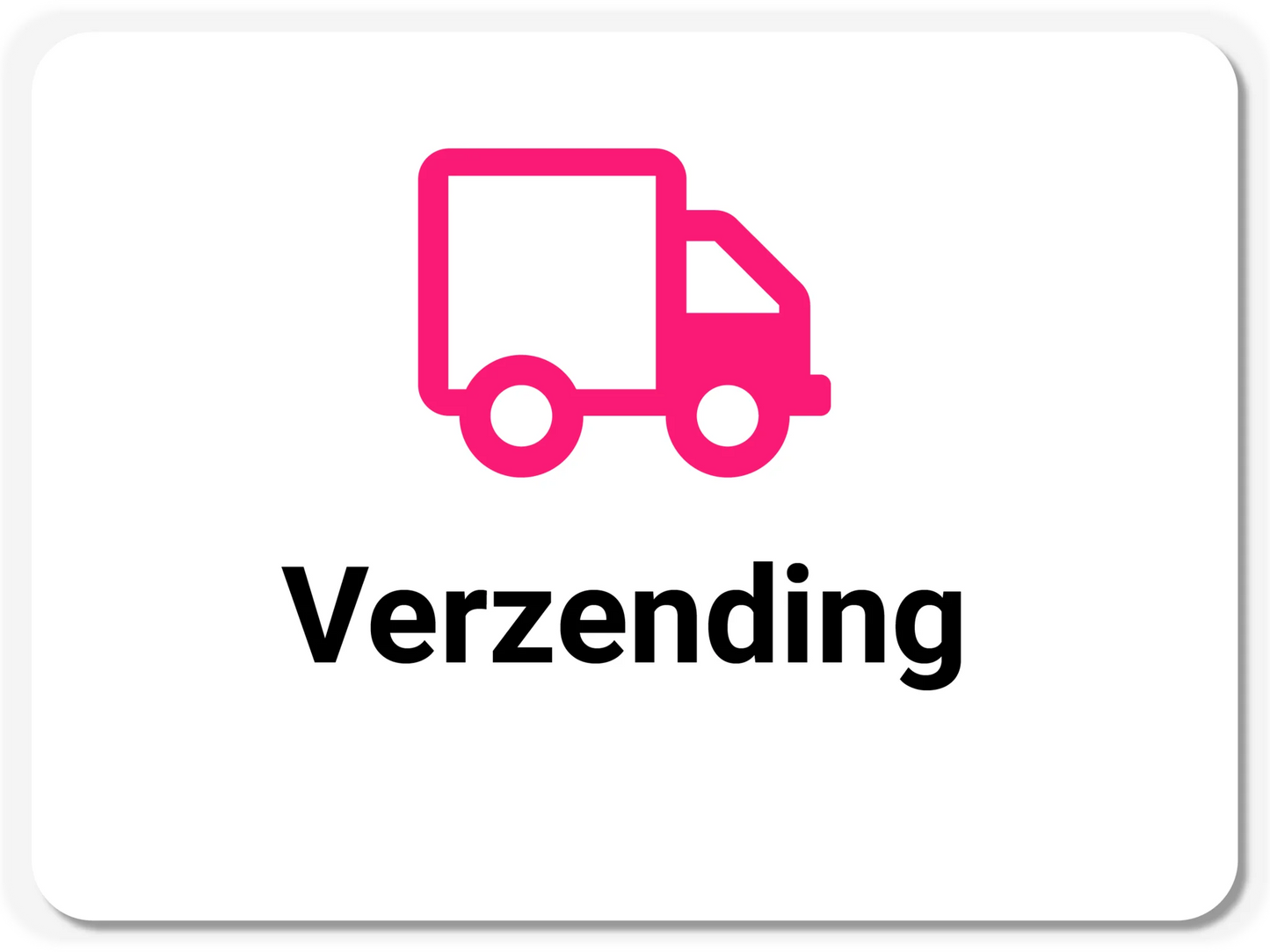 Verzending NL
